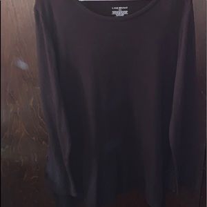 Long sleeve black shirt